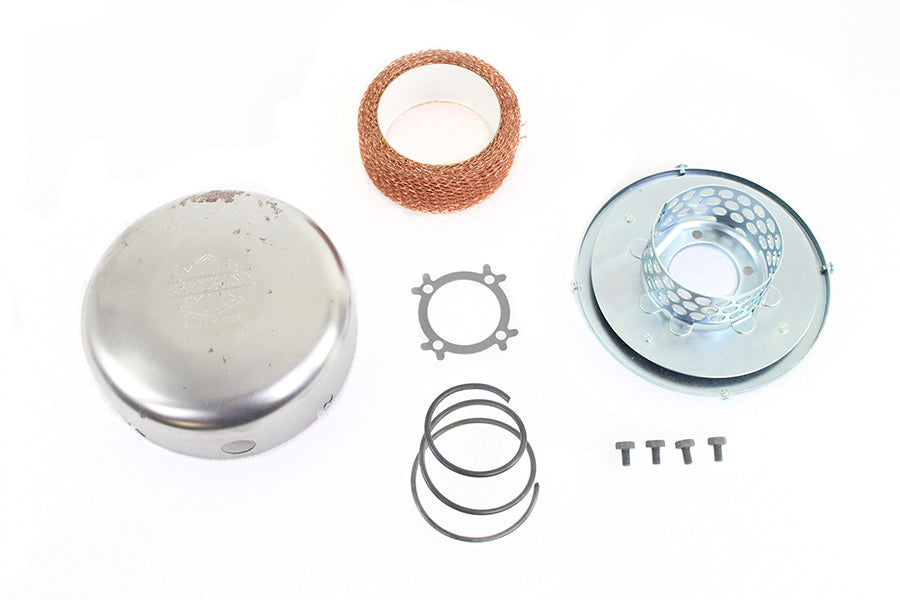 HARLEY 6 Zoll Linkert J-Slot Luftfilter Passt 1941-1948 UL,   1941-1952 WL,