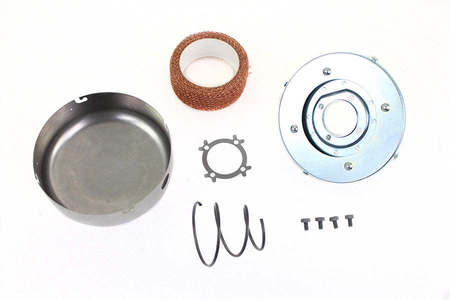 HARLEY 6 Zoll Linkert J-Slot Luftfilter Passt 1941-1948 UL,   1941-1952 WL,