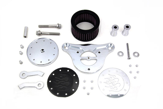 HARLEY Wyatt Gatling Air Cleaner Kit Chrome fits 2008-2016 FLT,