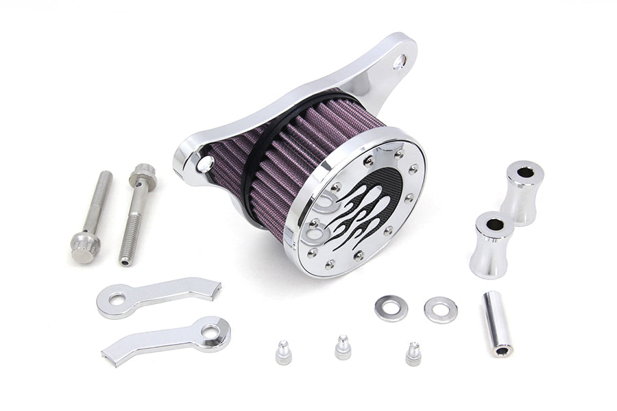 HARLEY Wyatt Gatling Air Cleaner Kit Chrome fits 2008-2016 FLT,