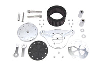 HARLEY Wyatt Gatling Air Cleaner Kit Chrome fits 2001-2015 FXST,  2001-2015 FLST,  2000-2017 FXD,  2000-2007 FLT,