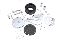 HARLEY Wyatt Gatling Air Cleaner Kit Chrome fits 2001-2015 FXST,  2001-2015 FLST,  2000-2017 FXD,  2000-2007 FLT,