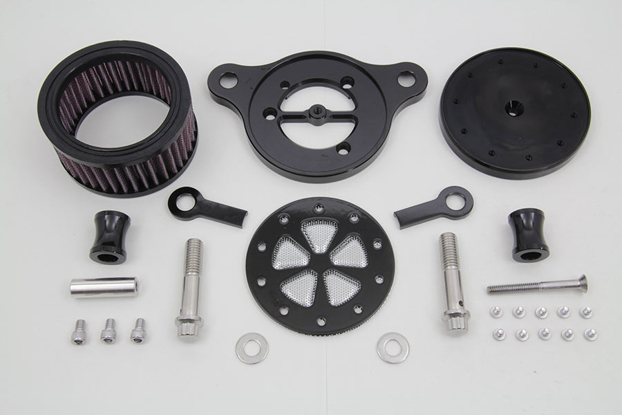 HARLEY Wyatt Gatling Air Cleaner Kit Black fits 1991-UP XL,