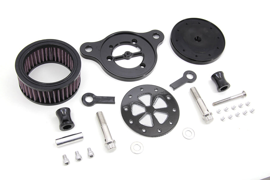 HARLEY Wyatt Gatling Air Cleaner Kit Black fits 1991-UP XL,