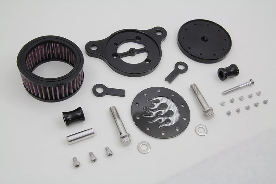 HARLEY Wyatt Gatling Air Cleaner Kit Black fits 1991-UP XL,