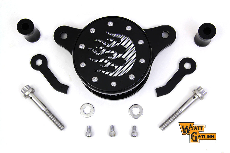 HARLEY Wyatt Gatling Air Cleaner Kit Black fits 2008-2016 FLT,