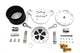 HARLEY Wyatt Gatling Air Cleaner Kit Chrome fits 1991-UP XL,