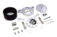 HARLEY Wyatt Gatling Air Cleaner Kit Chrome fits 1991-UP XL,