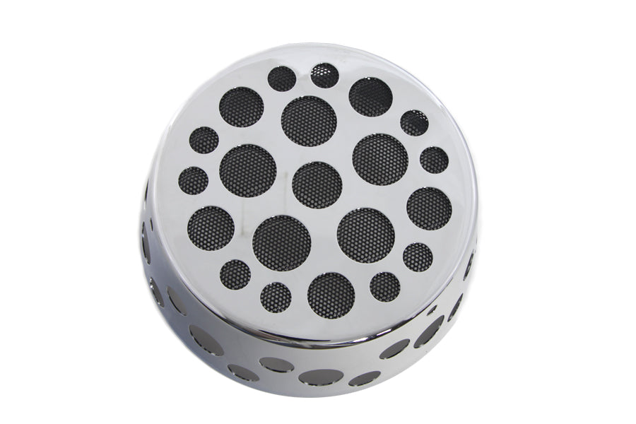 HARLEY Swiss Cheese Mesh Luftfilterabdeckung Passt für 0-  Custom, Anwendung