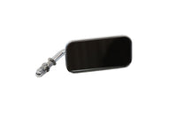 HARLEY Rectangle Mirror Chrome fits 1965-UP All, models for left or right side application