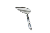 HARLEY Micro Teardrop Spiegel mit Billet-Schlitzstiel, passend für alle Modelle ab 1965, links oder rechts