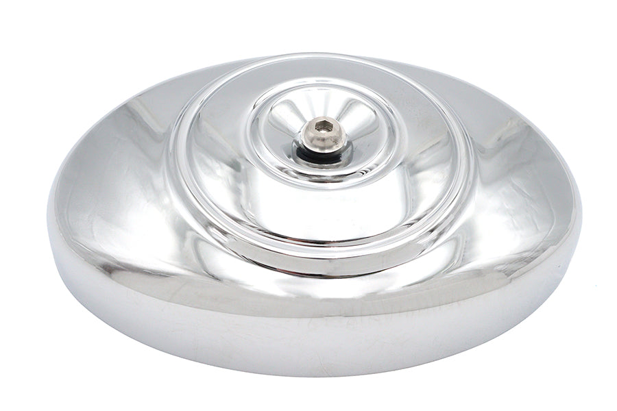 HARLEY Luftfilterabdeckung Oval Chrom Passend für 2000-2006 FXST,   2000-2006 FLST,   2000-2006 FLT,   2000-