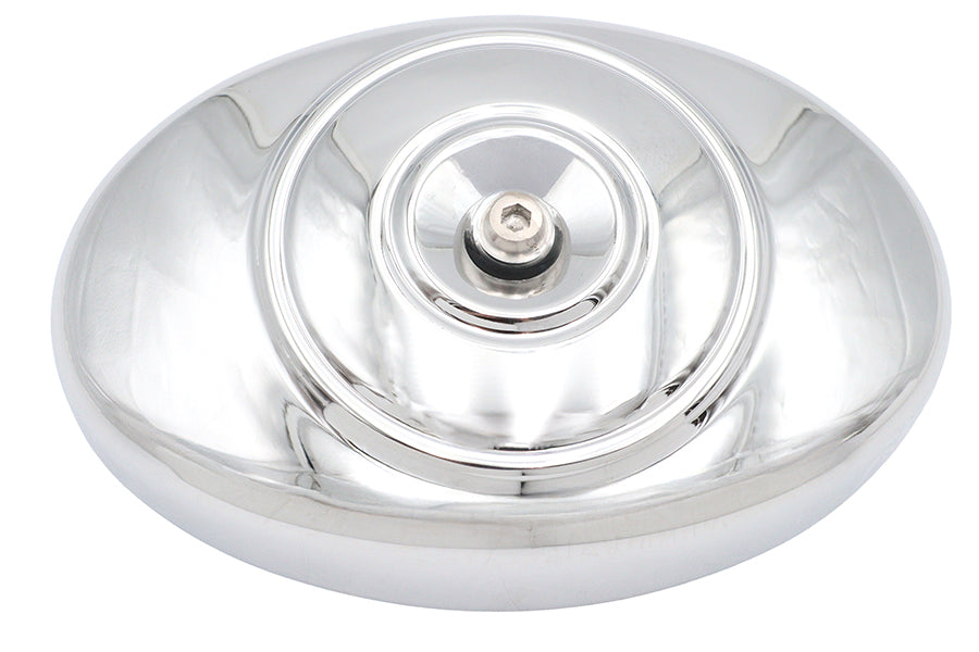 HARLEY Luftfilterabdeckung Oval Chrom Passend für 2000-2006 FXST,   2000-2006 FLST,   2000-2006 FLT,   2000-
