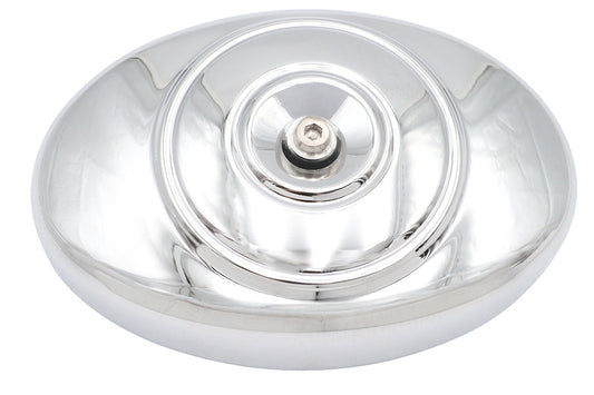 HARLEY Luftfilterabdeckung Oval Chrom Passend für 2000-2006 FXST,   2000-2006 FLST,   2000-2006 FLT,   2000-