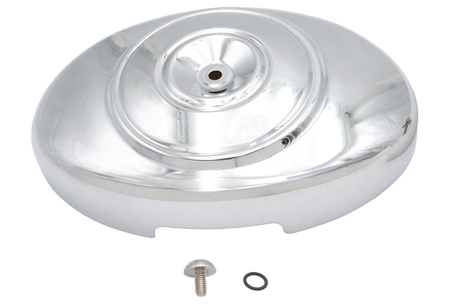 HARLEY Luftfilterabdeckung Oval Chrom Passend für 2000-2006 FXST,   2000-2006 FLST,   2000-2006 FLT,   2000-