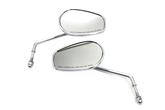 HARLEY Taper Convex Mirror Set fits 0-  All,