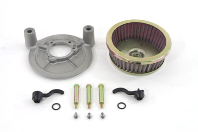 HARLEY Luftfilter und Grundplatte Passend für 2004-2007 FXD,   2001-2015 FXST,   2001-2015 FLST,   2002-