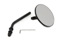 HARLEY Steel Back Mirror Black Fits 0-  Custom, application