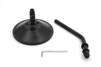 HARLEY Steel Back Mirror Black Fits 0-  Custom, application
