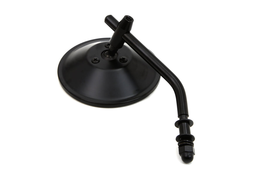 HARLEY Steel Back Mirror Black Fits 0-  Custom, application