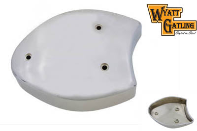 HARLEY Wyatt Gatling Scoop Air Cleaner Cover Chrome fits 0-  Custom,