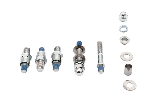 HARLEY Metric Adapter Stem Kit Fits 0-  Custom, application to adapt mirrors to metric