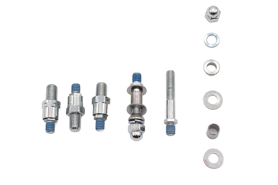 HARLEY Metrischer Adapter-Vorbau-Satz Passend für 0- Custom, Anwendung zum Anpassen von Spiegeln an metrische Größen