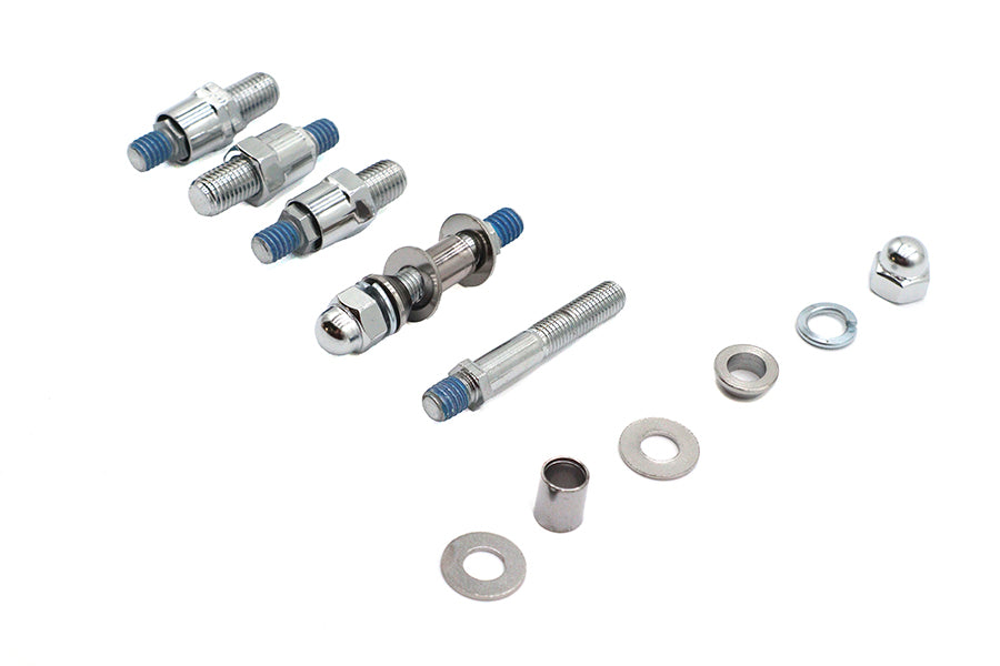 HARLEY Metrischer Adapter-Vorbau-Satz Passend für 0- Custom, Anwendung zum Anpassen von Spiegeln an metrische Größen