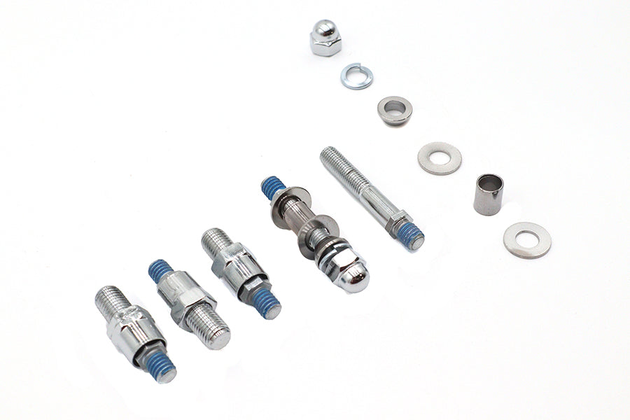 HARLEY Metrischer Adapter-Vorbau-Satz Passend für 0- Custom, Anwendung zum Anpassen von Spiegeln an metrische Größen