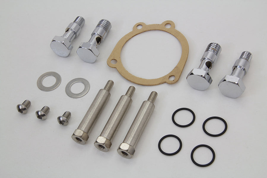 HARLEY Entlüfter-Schrauben- und Bolzen-Set passend für 1992-1998 FXST, 1992-1998 FLST, 1992-1998 FXD, 1992-199