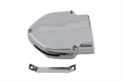 HARLEY Chrom V-Charger Luftfilter passend für 1966-1984 FL, 1972-1984 FX, 1972-1987 XL, 1984-1989 F