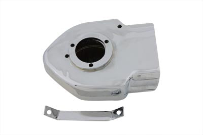 HARLEY Chrom V-Charger Luftfilter passend für 1966-1984 FL, 1972-1984 FX, 1972-1987 XL, 1984-1989 F