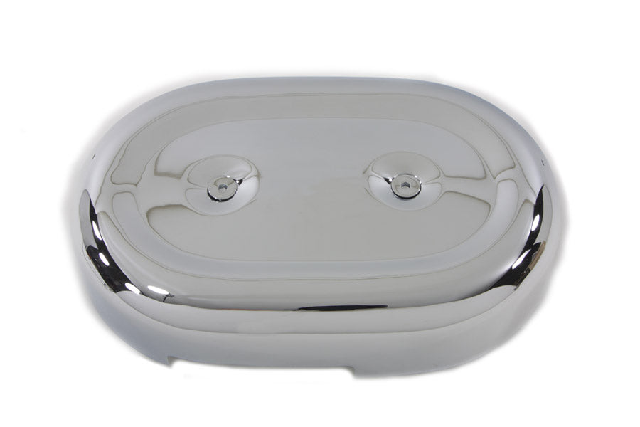 HARLEY Oval Luftfiltergehäuse passend für 1988-2006 XL, 1990-2015 FXST, 1990-2015 FLST, 1993-2007