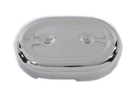 HARLEY Oval Luftfiltergehäuse passend für 1988-2006 XL, 1990-2015 FXST, 1990-2015 FLST, 1993-2007