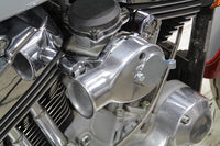 HARLEY Tourist Trophy Breather Snoot Kit Passend für 1988-2006 XL, 1993-2007 FLST, 1993-2007 FXST, 19