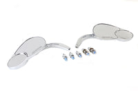 HARLEY Big Twin Spiegel Set Chrom Passend für 1996-UP FLT,