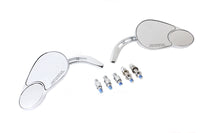 HARLEY Big Twin Spiegel Set Chrom Passend für 1996-UP FLT,