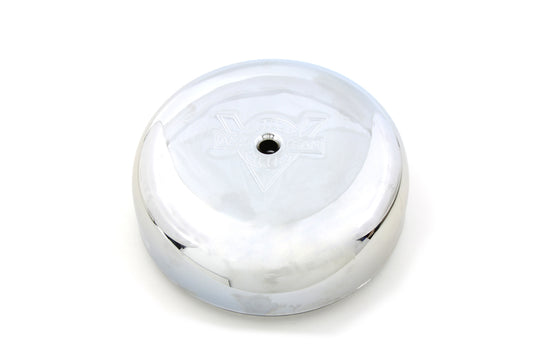 HARLEY Round Air Cleaner with V-logo fits 1972-1984 FL,   1972-1984 FX,   1984-1989 FXST,   1972-1987 XL,   1982-1989 FXR,   1982-1989 FXR,   1979-19