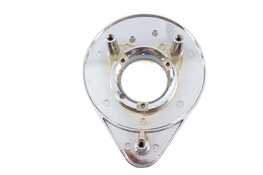 HARLEY Luftfilter-Grundplatte verchromt Passt für 1971-1984 FL,   1971-1984 FX,   1972-1987 XL,   1984-1
