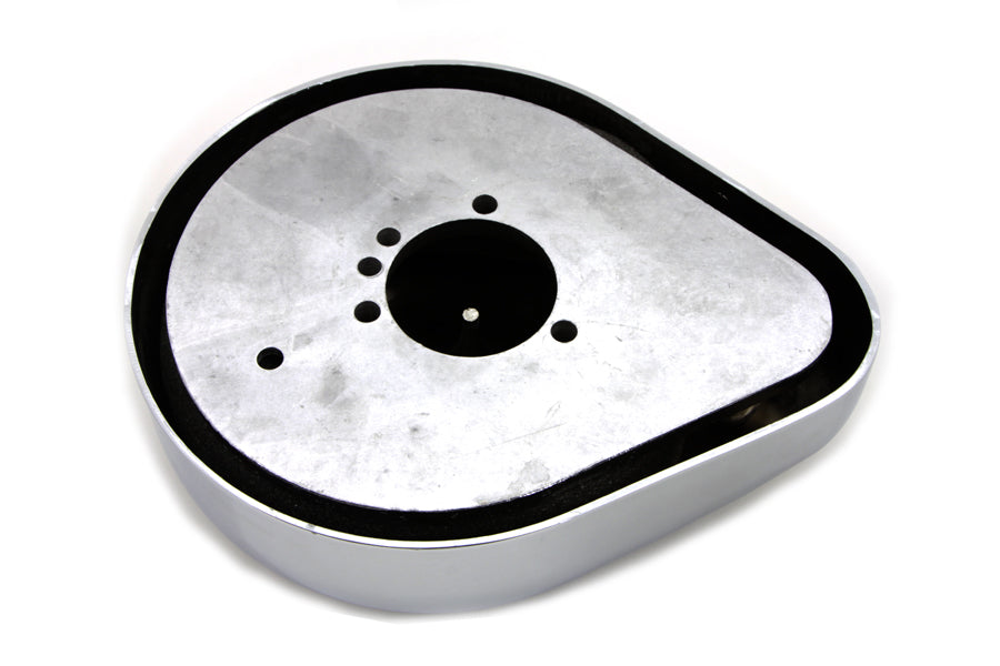 HARLEY Eagle Spirit Chrom Luftfilter (Tropfenform) Passend für 1957-1987 XL, 1972-1984 FL, 1972-1984 FX,