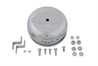 HARLEY Round Air Cleaner Chrome fits 1990-1992 FXST,   1990-1992 FLST,   1990-1992 FLT,   1990-1992 FXR,   1991-1992 FXD,