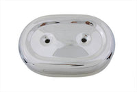 HARLEY Ovale Luftfilterabdeckung Chrom Passend für 1971-1984 FL, 1971-1984 FX, 1984-1989 FXST, 1986-198