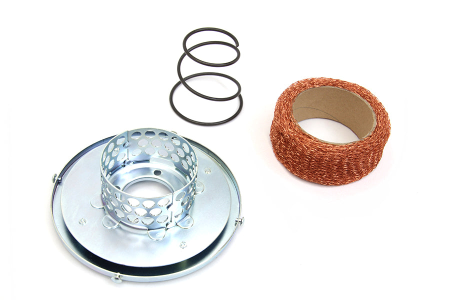 HARLEY Luftfilter-Trägerplatte Passend für 1941-1965 FL, 1941-1952 WL, 1941-1948 UL,