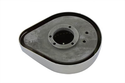 HARLEY Teardrop Air Cleaner Skull Chrome Fits 1990-2015 FXST,   1990-2015 FLST,   1990-2007 FLT,   1