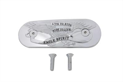 HARLEY Eagle Spirit Luftfilterabdeckung Chrom Passend für 2004-UP XL,