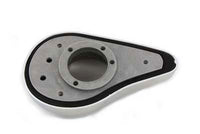 HARLEY Rodan Billet Carburetor Cover Flame fits 1990-1992 FXST,   1990-1992 FLST,   1990-1992 FXR,   1990-1992 FLT,   1991-2017 FXD,   1988-UP XL,