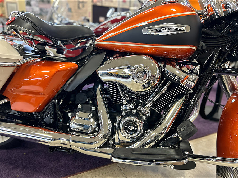 HARLEY 7 Zoll Teardrop Luftfilterdeckel-Kit Chrom, passend für 1990-2017 FXST, 1990-2017 FLST, 1990-19
