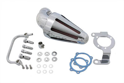HARLEY Spike Luftfilter Entlüftung Chrom Passt 1993-2007 FLT, Außer 1995-2001 EFI 1993-2007 FXST,