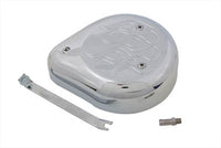 HARLEY Teardrop Luftfilterkit Chrom Flamme Passend für 1957-1984 XL,