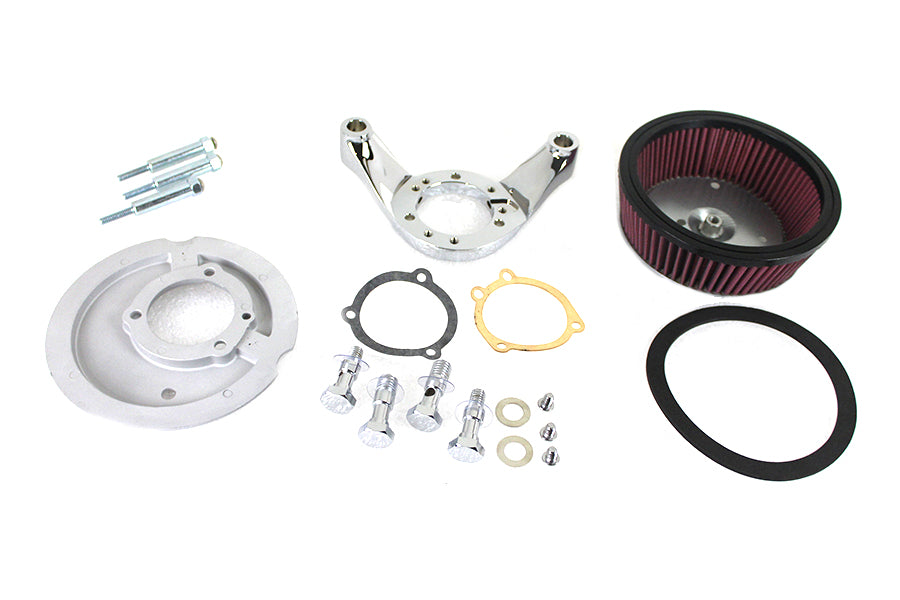 HARLEY Velo High Flow Luftfilteranlage Passend für 1992-2005 FXST, 1992-2005 FLST, 1992-2005 FXD,